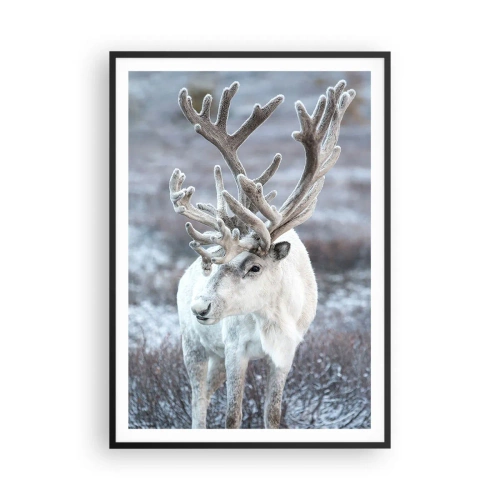 Pôster com moldura preta - Retrato ao sol - 70x100 cm