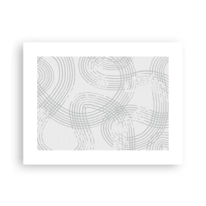 Pôster - Não existe caminho reto - 40x30 cm