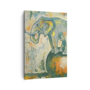 Quadro em tela - Viva o circo! - 70x100 cm