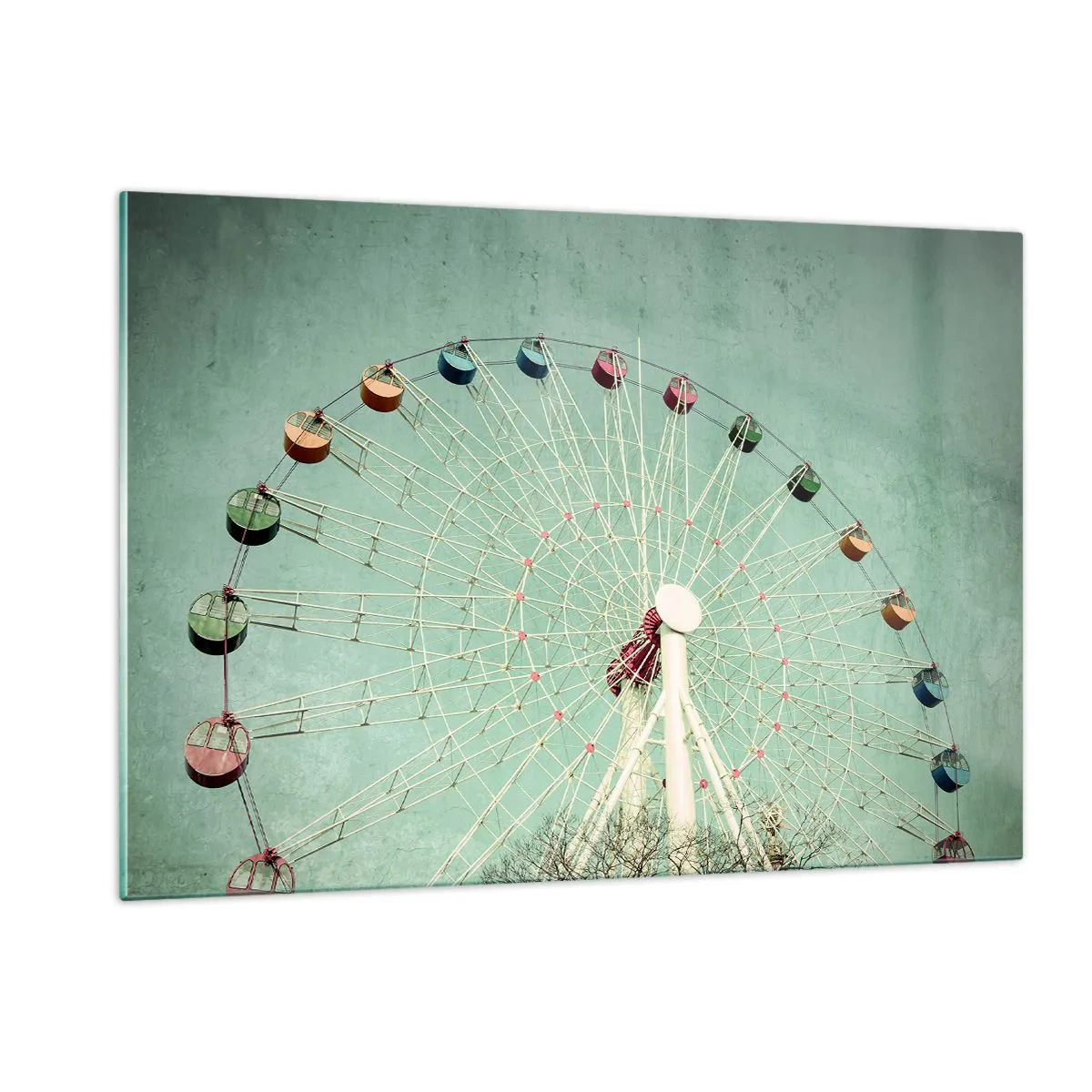 Quadro em vidro - Diverte-te - 120x80 cm