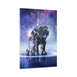 Quadro em vidro - Céu estrelado acima de mim - 80x120 cm