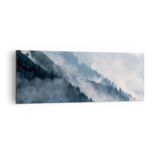 Quadro em tela - Misticismo das montanhas - 140x50 cm