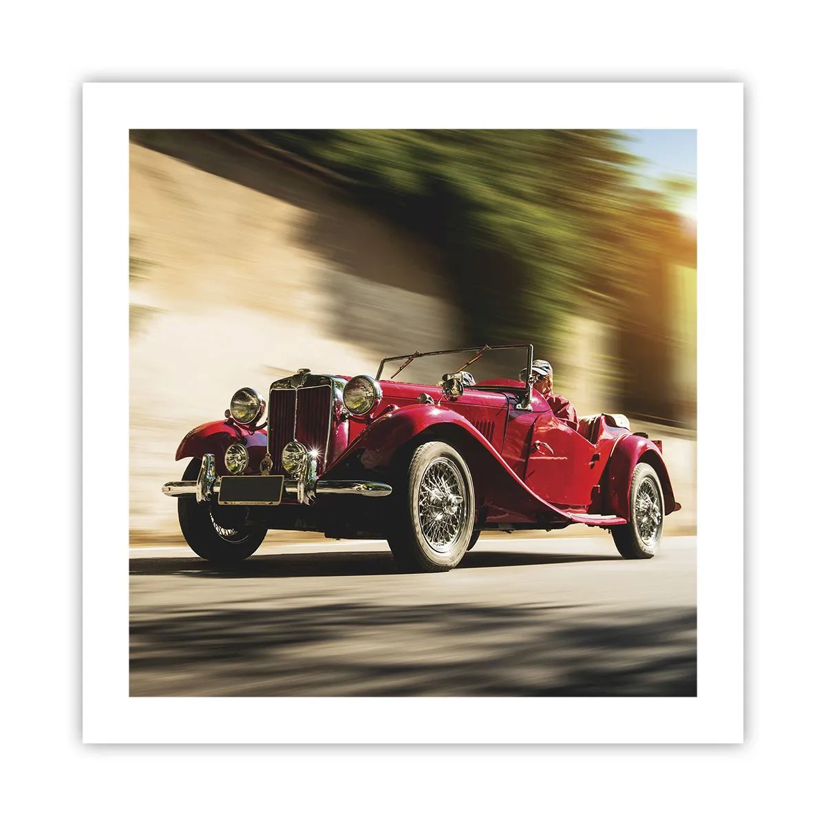 Pôster - Mais bonita que a Vitória de Samotrácia - 50x50 cm