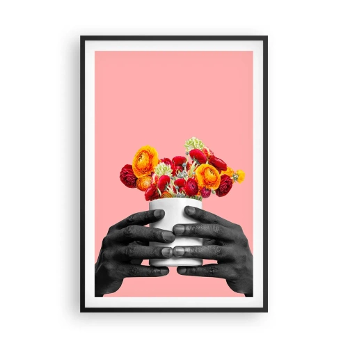 Pôster com moldura preta - A apoteose da vida - 61x91 cm