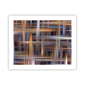 Pôster - Tecido de luz - 50x40 cm