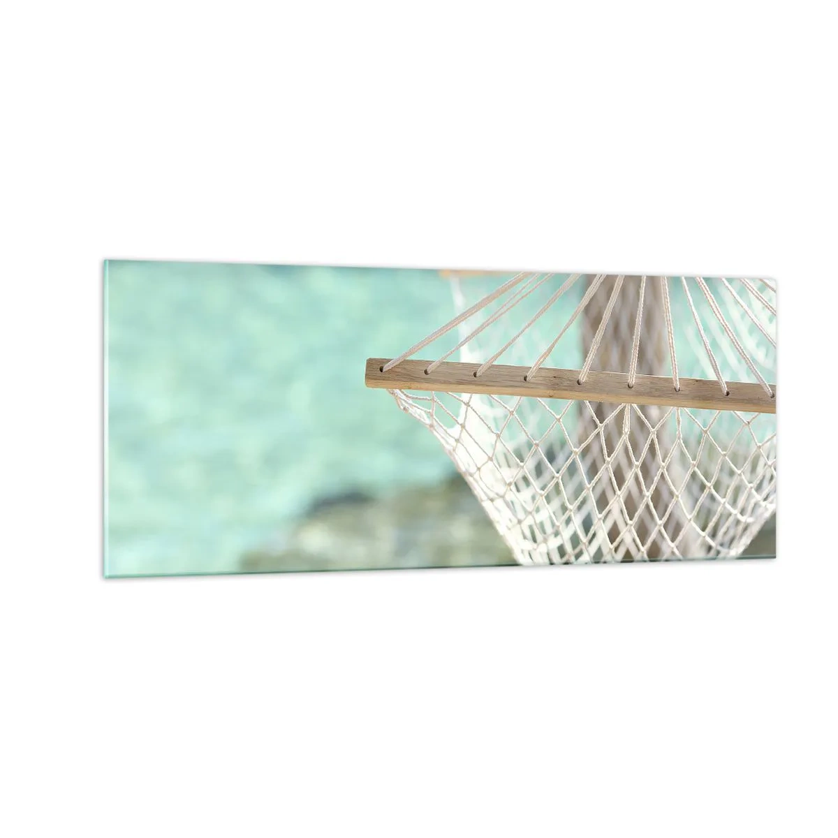 Quadro em vidro - Hora de relaxar - 100x40 cm
