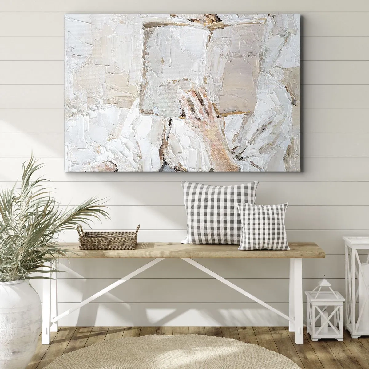 Quadro em tela - Em outro mundo - 70x50 cm