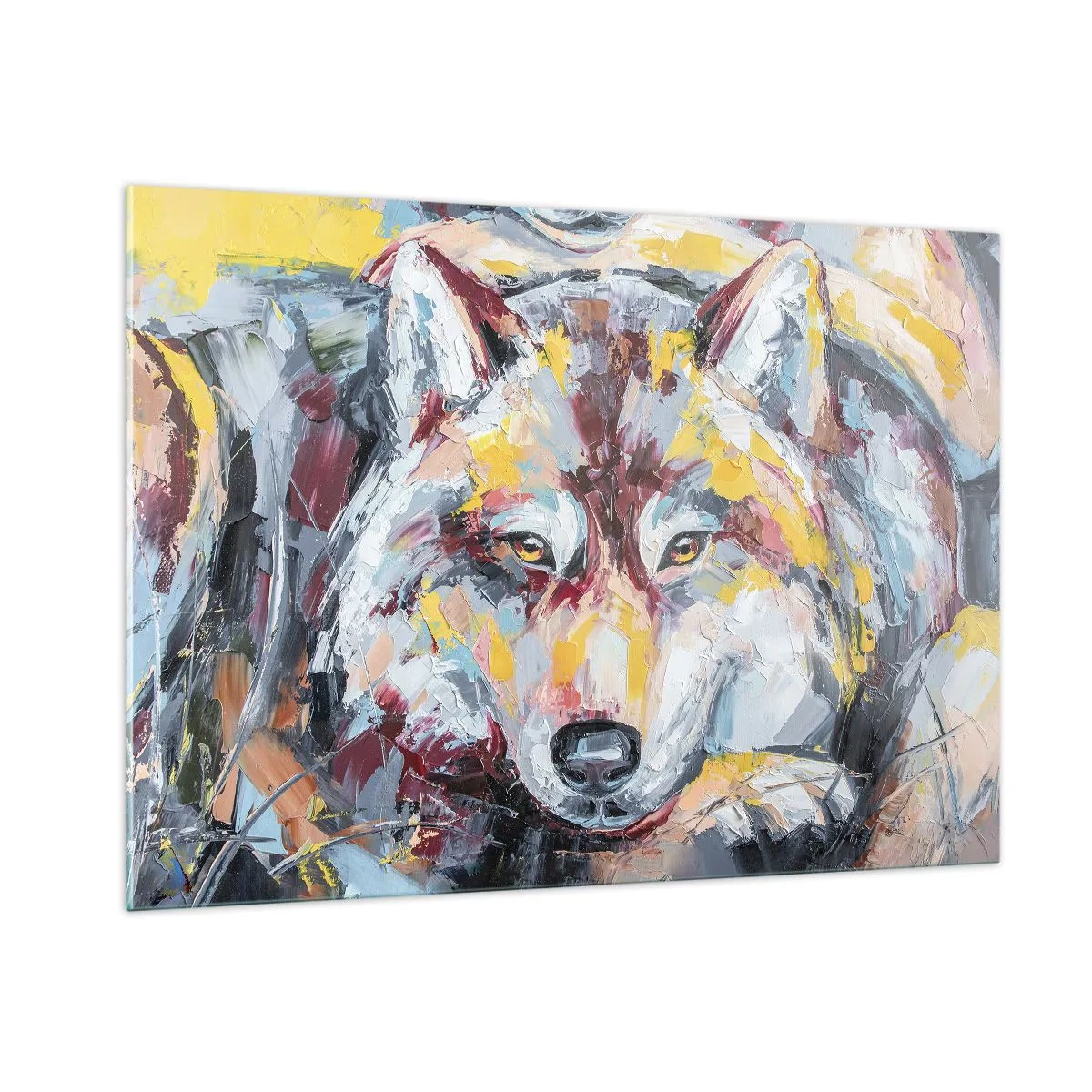 Quadro em vidro - Paz entre entes queridos - 100x70 cm