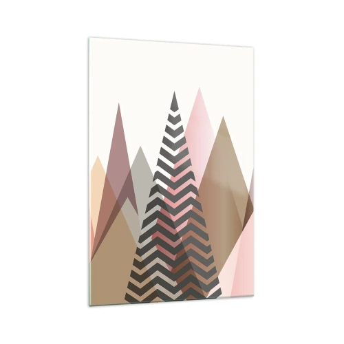 Quadro em vidro - Vista piramidal - 70x100 cm