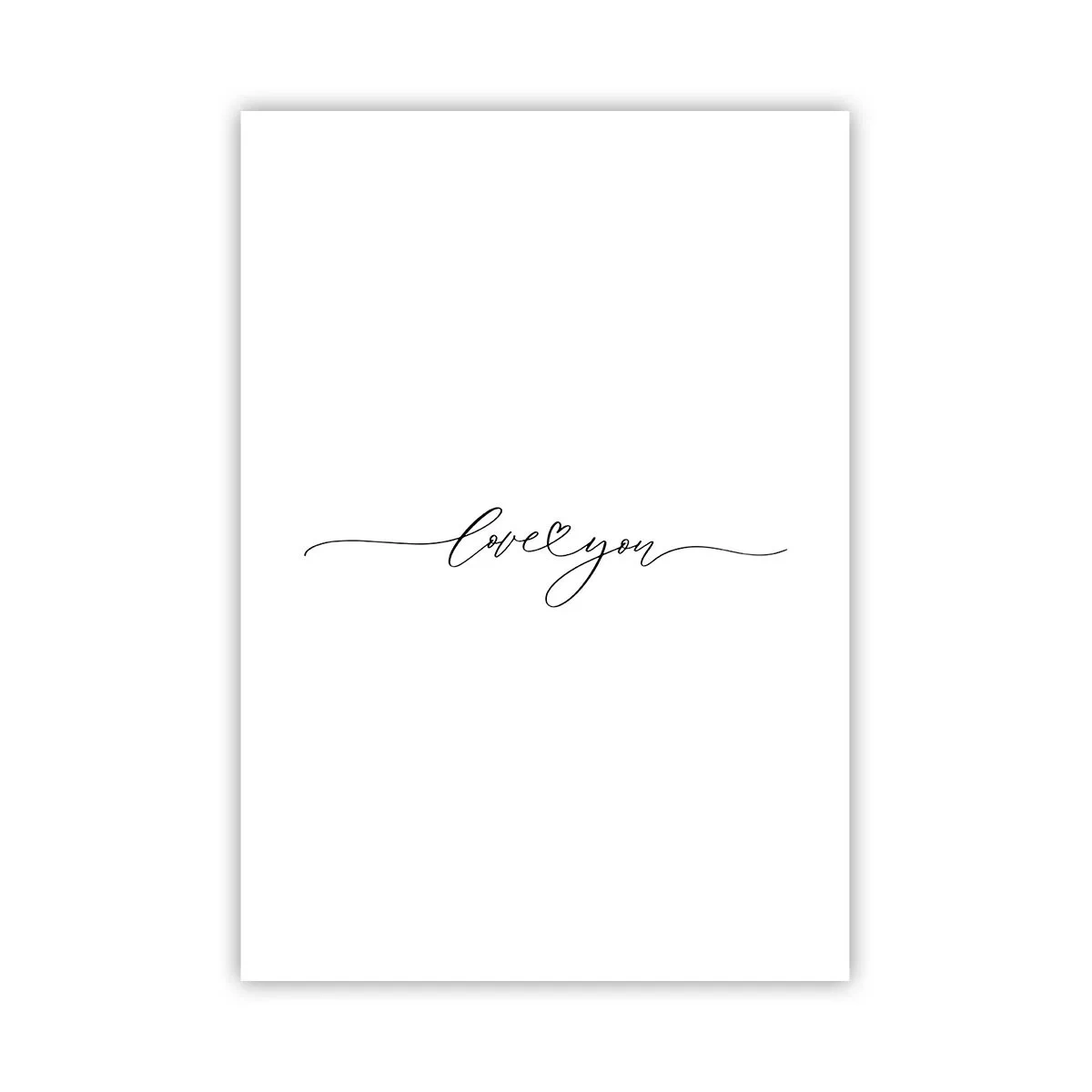 Pôster - Preto e branco - 70x100 cm