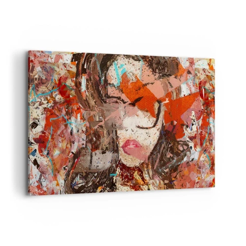 Quadro em tela - Ninguém realmente me conhece - 120x80 cm