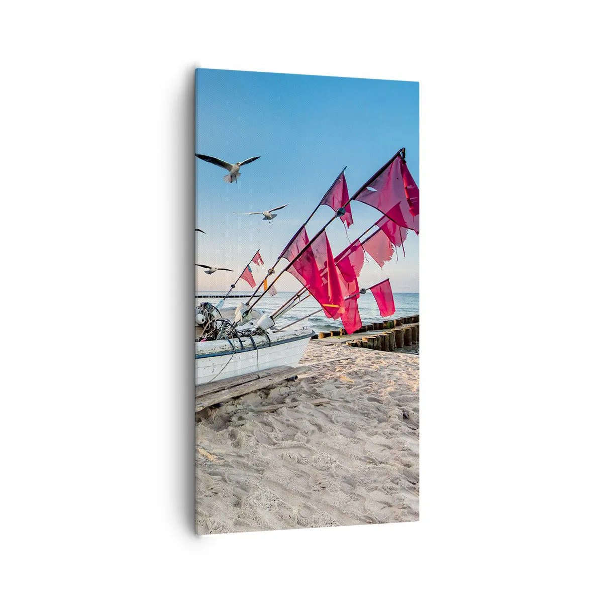 Quadro em tela - Um merecido descanso - 65x120 cm