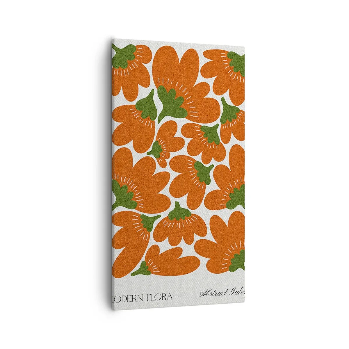 Quadro em tela - Da vida das flores - 55x100 cm