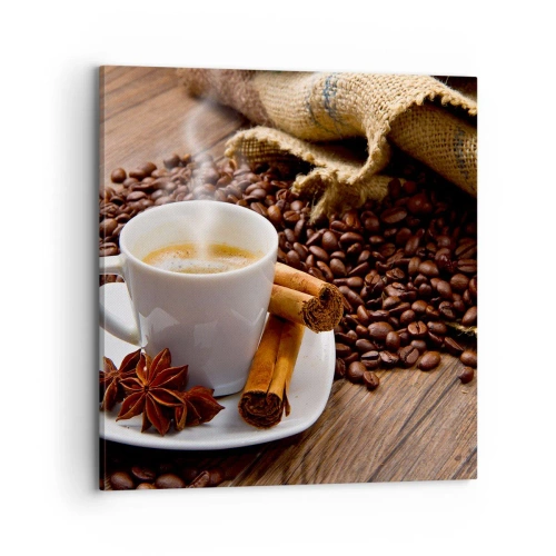 Quadro em tela - Sabor e aroma picantes - 70x70 cm