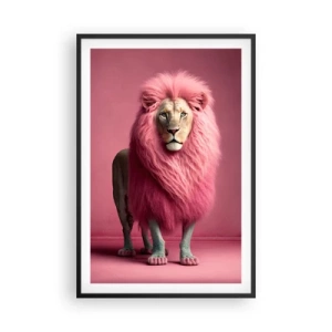 Pôster com moldura preta - Não tens mais medo - 61x91 cm