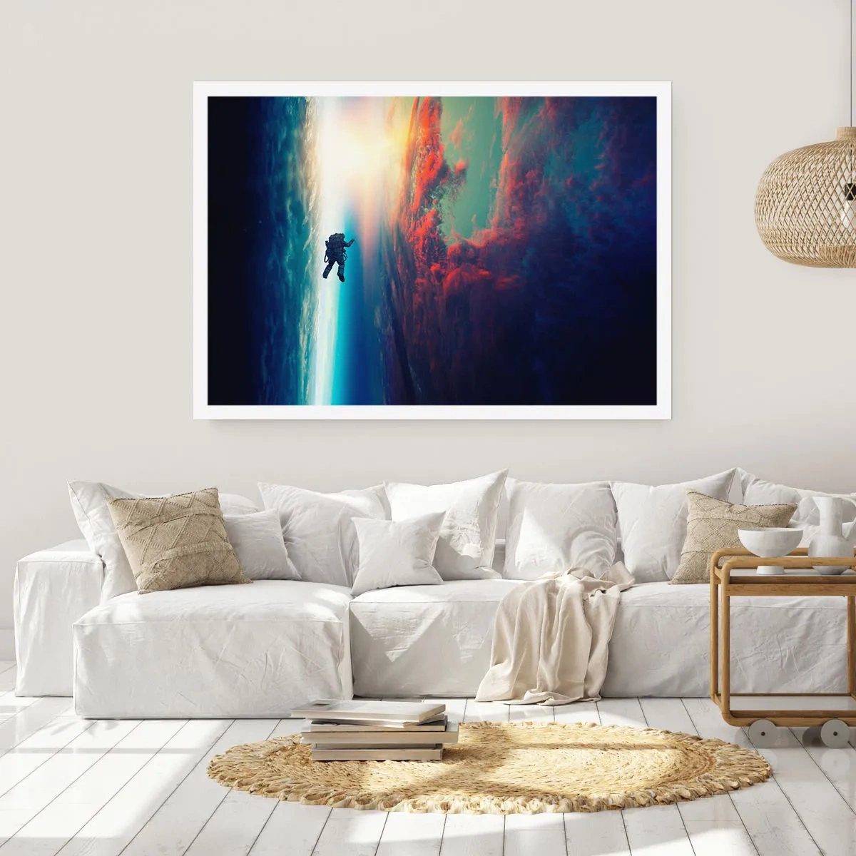 Pôster - Enfrentando o universo - 50x40 cm