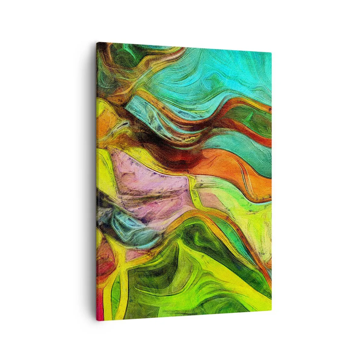 Quadro em tela - O movimento é vida - 50x70 cm