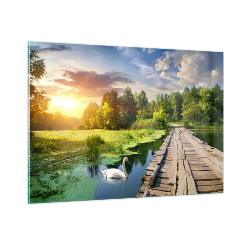 Quadro em vidro - Verão em todos os lugares - 100x70 cm