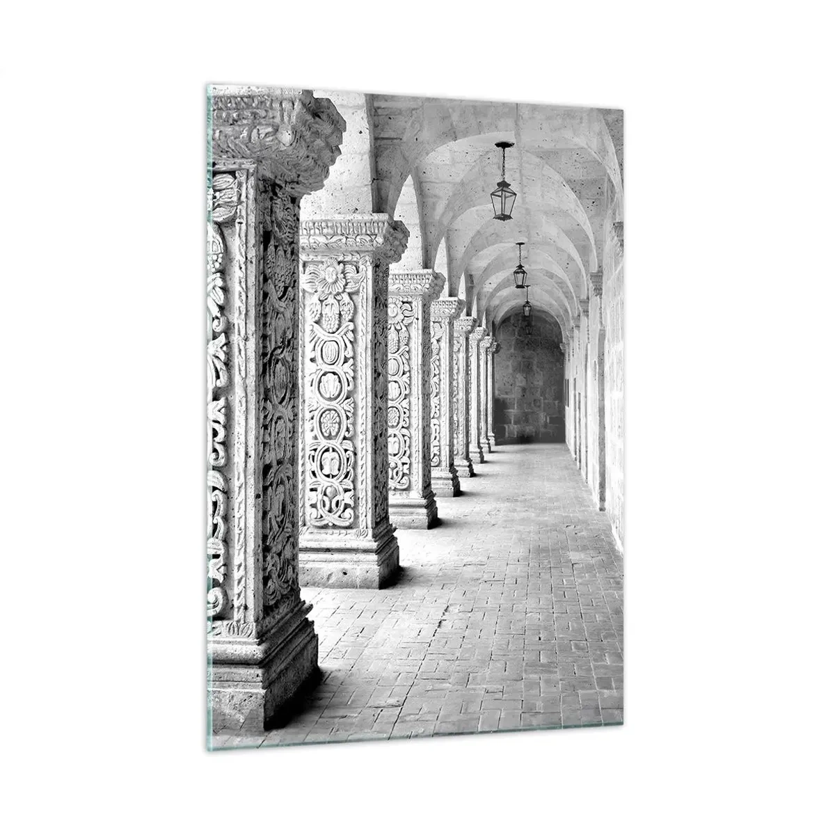 Quadro em vidro - E para onde...? - 50x70 cm