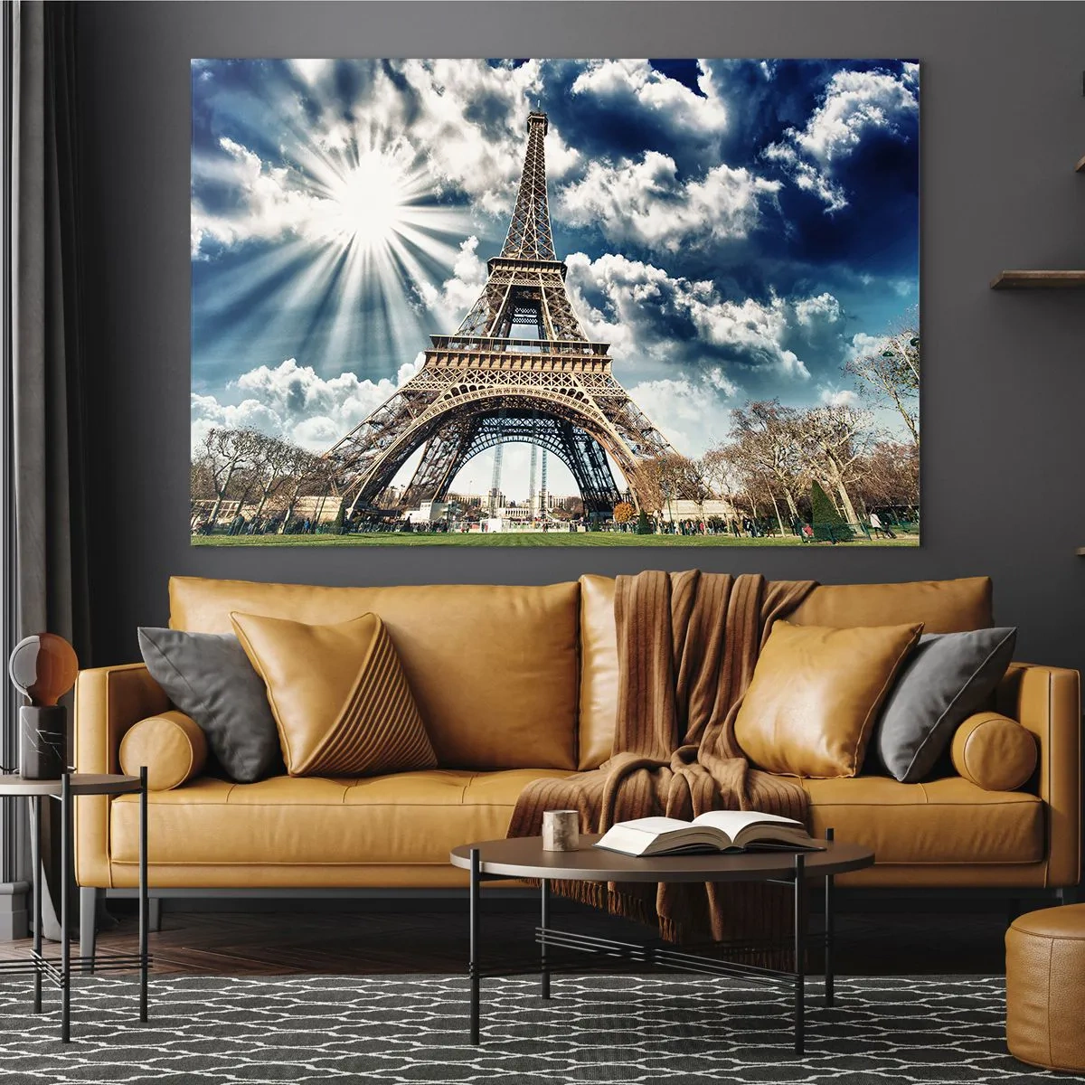 Quadro em vidro - A única sob o sol - 100x70 cm