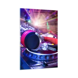 Quadro em vidro - Vai ser uma loucura - 80x120 cm