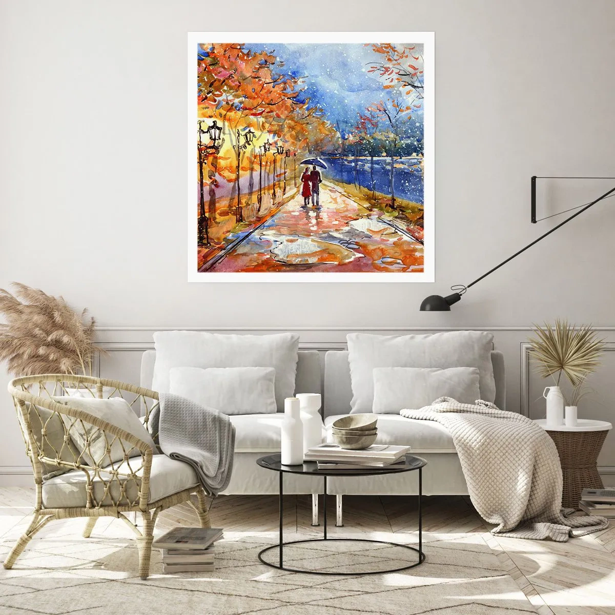 Pôster - Juntos até ao limite do tempo - 40x40 cm