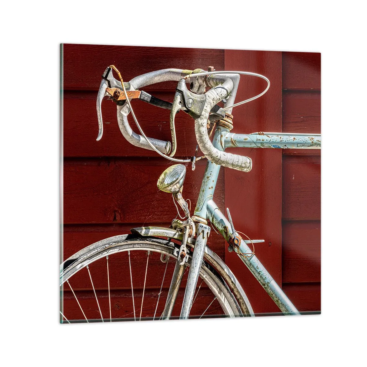 Quadro em vidro - Feito para vencer - 60x60 cm