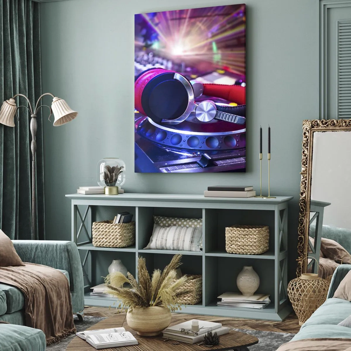 Quadro em tela - Vai ser uma loucura - 55x100 cm