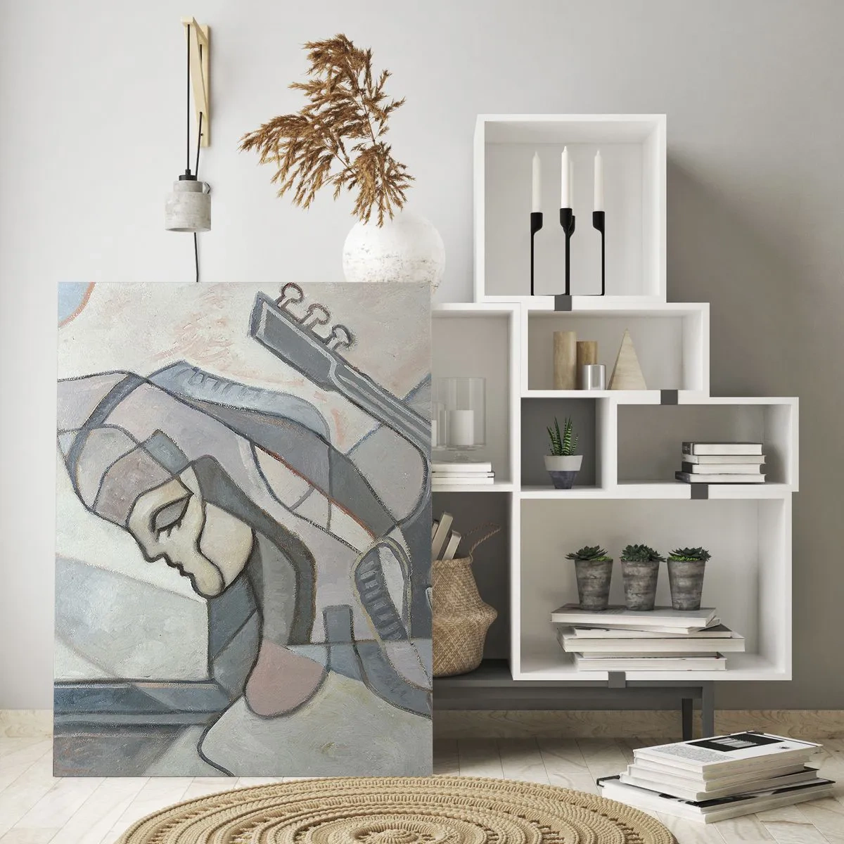 Quadro em vidro - No poder da música - 80x120 cm