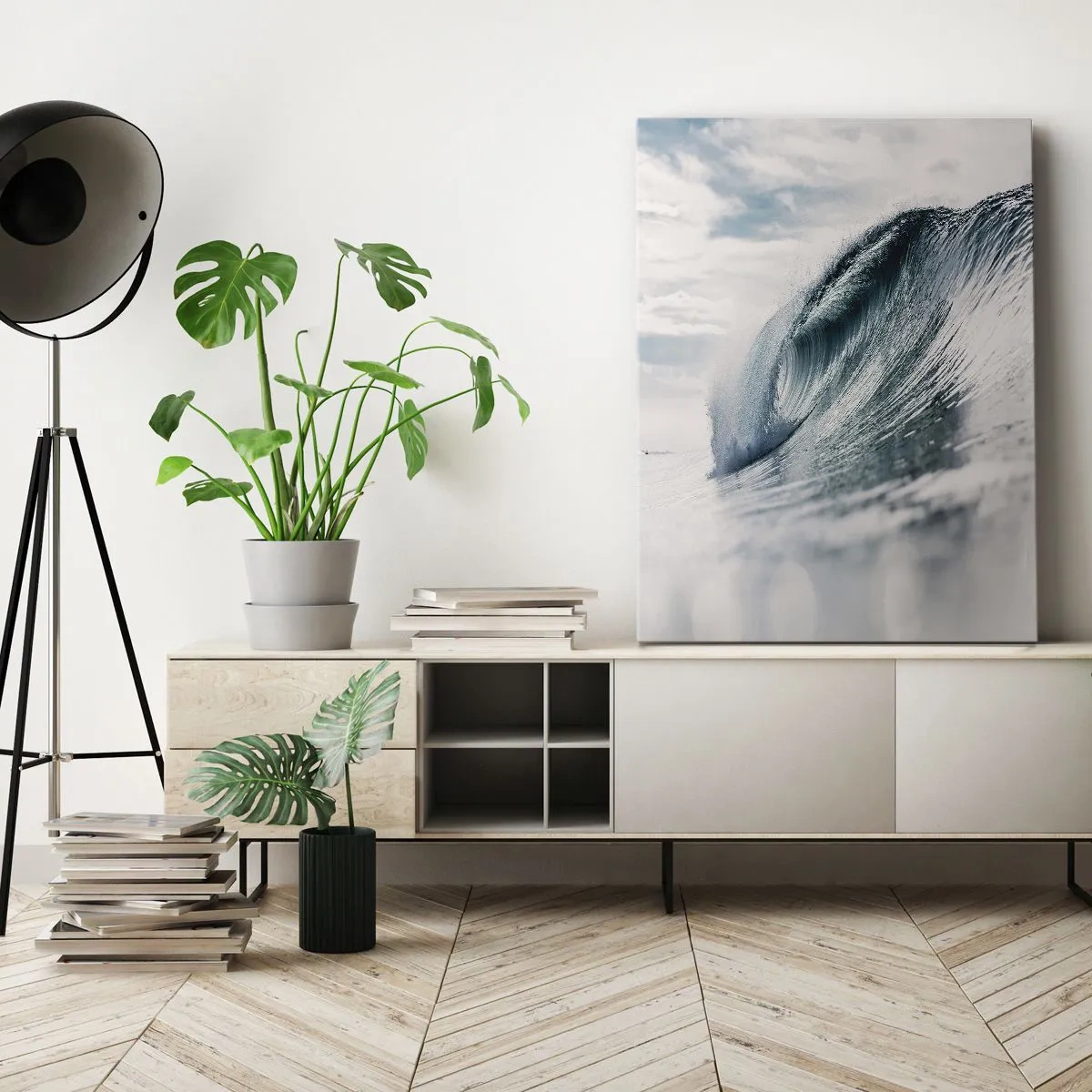 Quadro em tela - Pico de água - 50x70 cm