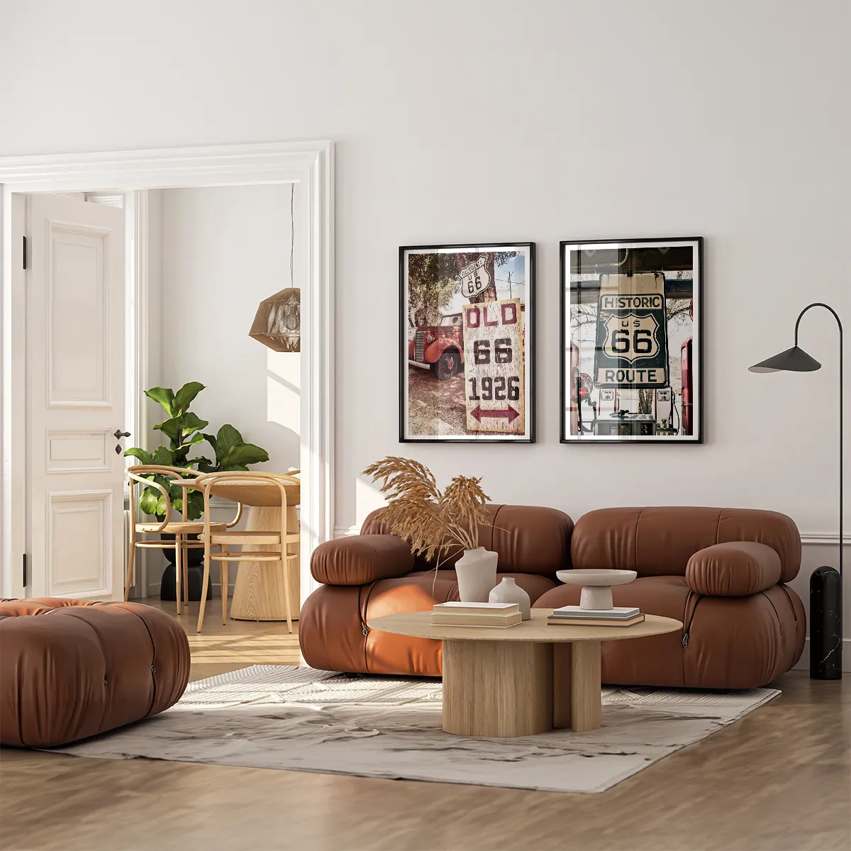 Route 66 - Inspiração para a sala