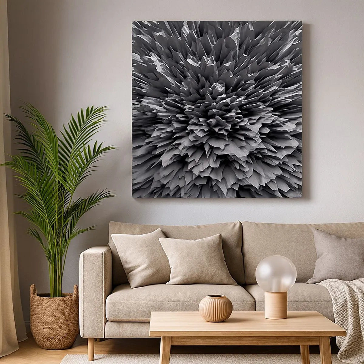 Quadro em tela - Não pode ficar mais difícil do que isso - 30x30 cm