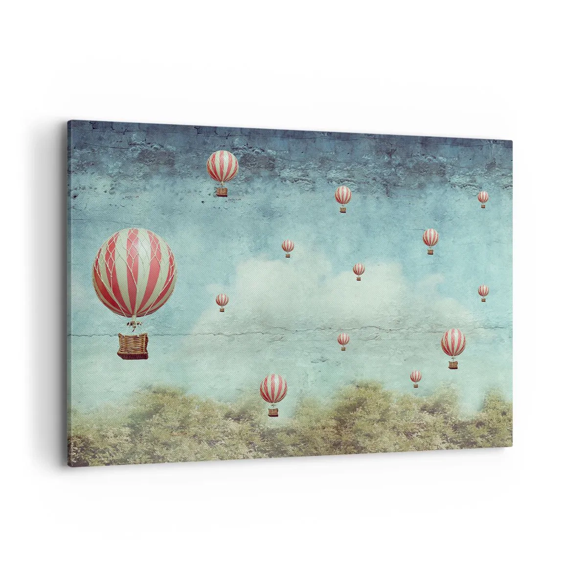 Quadro em tela - Livres da azáfama da vida - 100x70 cm