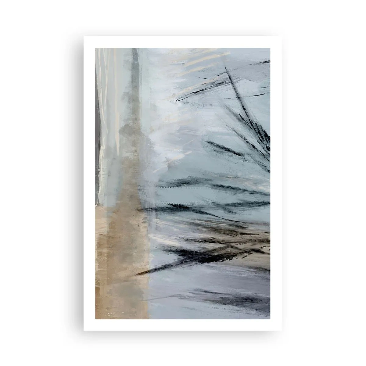 Pôster - Campos de inverno - 61x91 cm