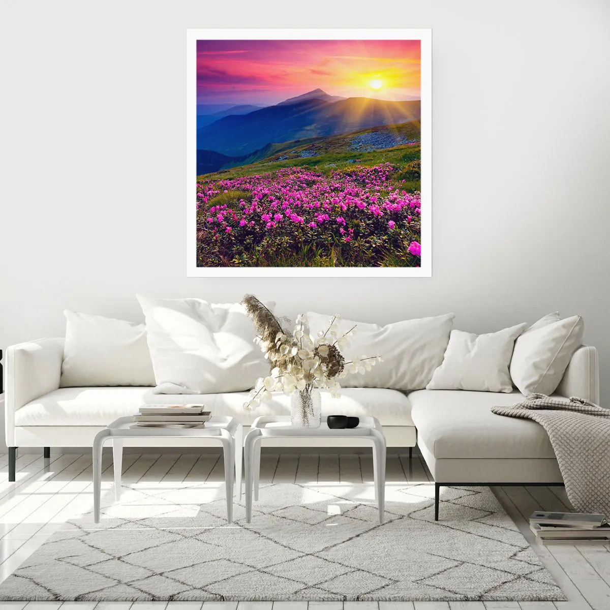 Pôster - …Cheiro de pinheiros e ervas da montanha - 50x50 cm