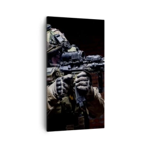 Quadro em tela - Mortalmente eficaz - 45x80 cm