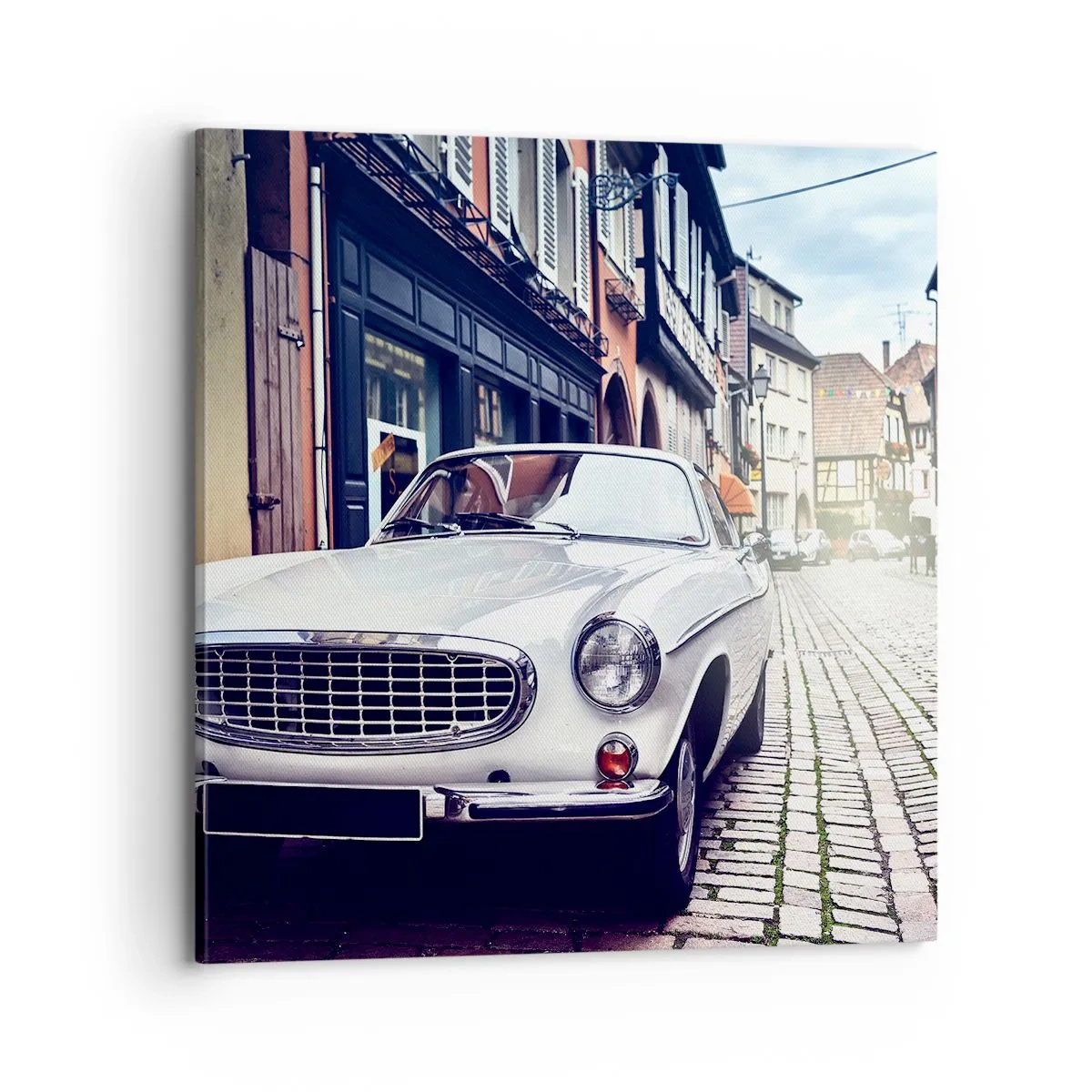 Quadro em tela - O passado é hoje - 70x70 cm