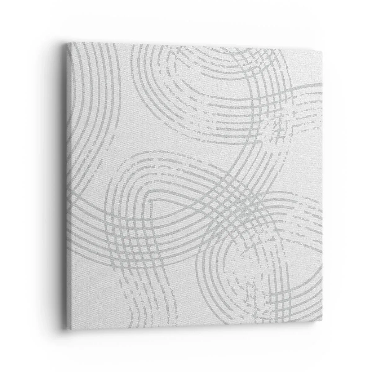 Quadro em tela - Não existe caminho reto - 40x40 cm