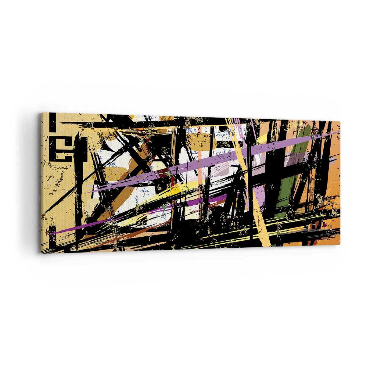 Quadro em tela - Corte afiado - 120x50 cm