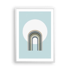 Pôster em moldura branca - Atração irresistível - 50x70 cm