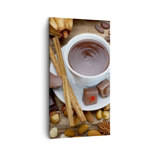 Quadro em tela - Da fábrica de chocolate de conto de fadas - 45x80 cm
