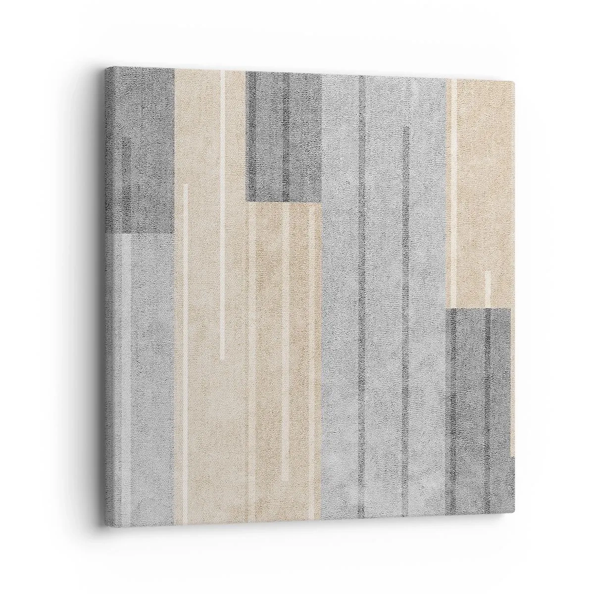 Quadro em tela - Composição: mantenha vertical - 30x30 cm