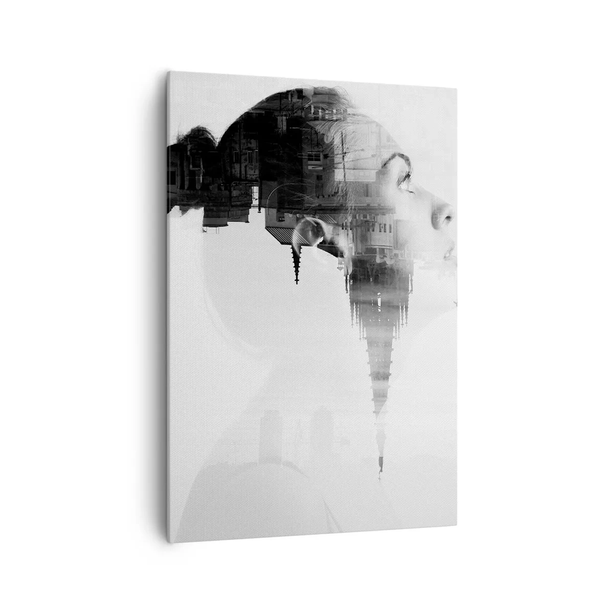 Quadro em tela - Em ambos os lados do vidro - 70x100 cm