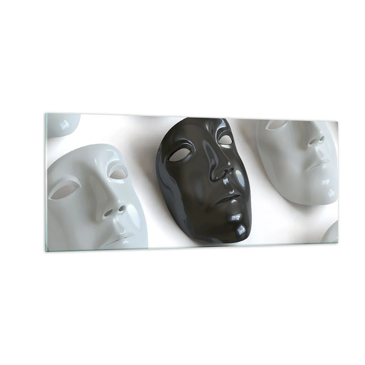 Quadro em vidro - Como se destacar? - 100x40 cm