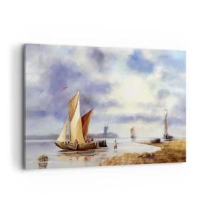 Quadro em tela - O regresso dos marinheiros - 120x80 cm
