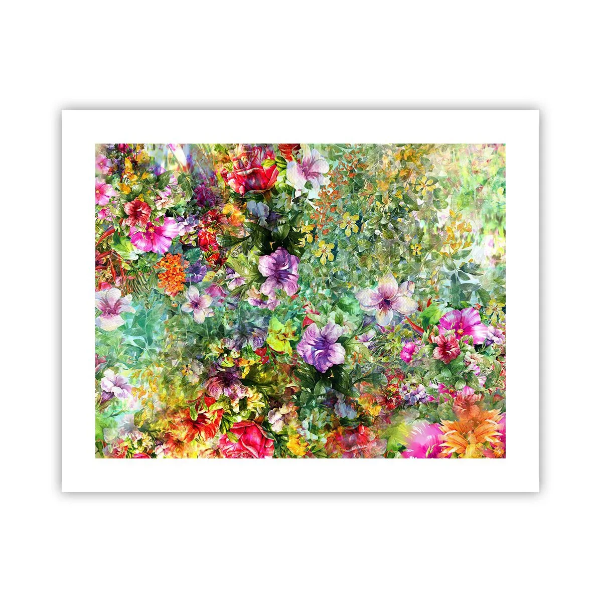 Pôster - Nas flores para a perdição - 50x40 cm