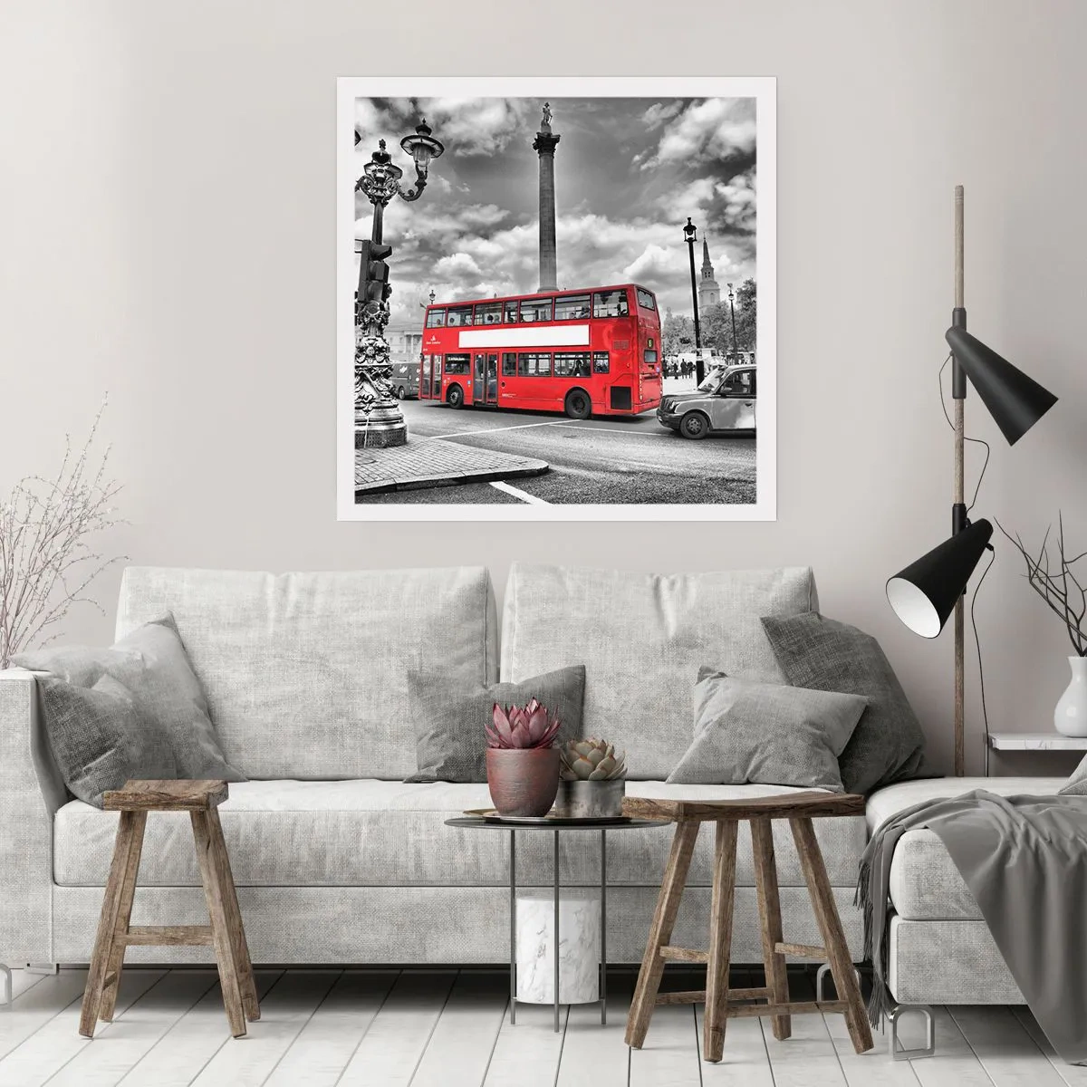 Pôster - A verdadeira corrente sanguínea da cidade - 50x50 cm