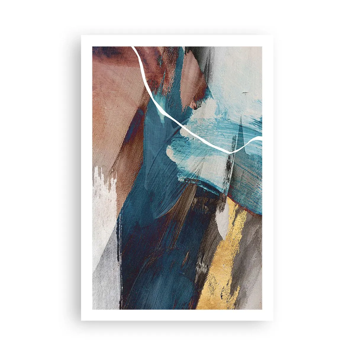 Pôster - Com elegância e energia - 61x91 cm