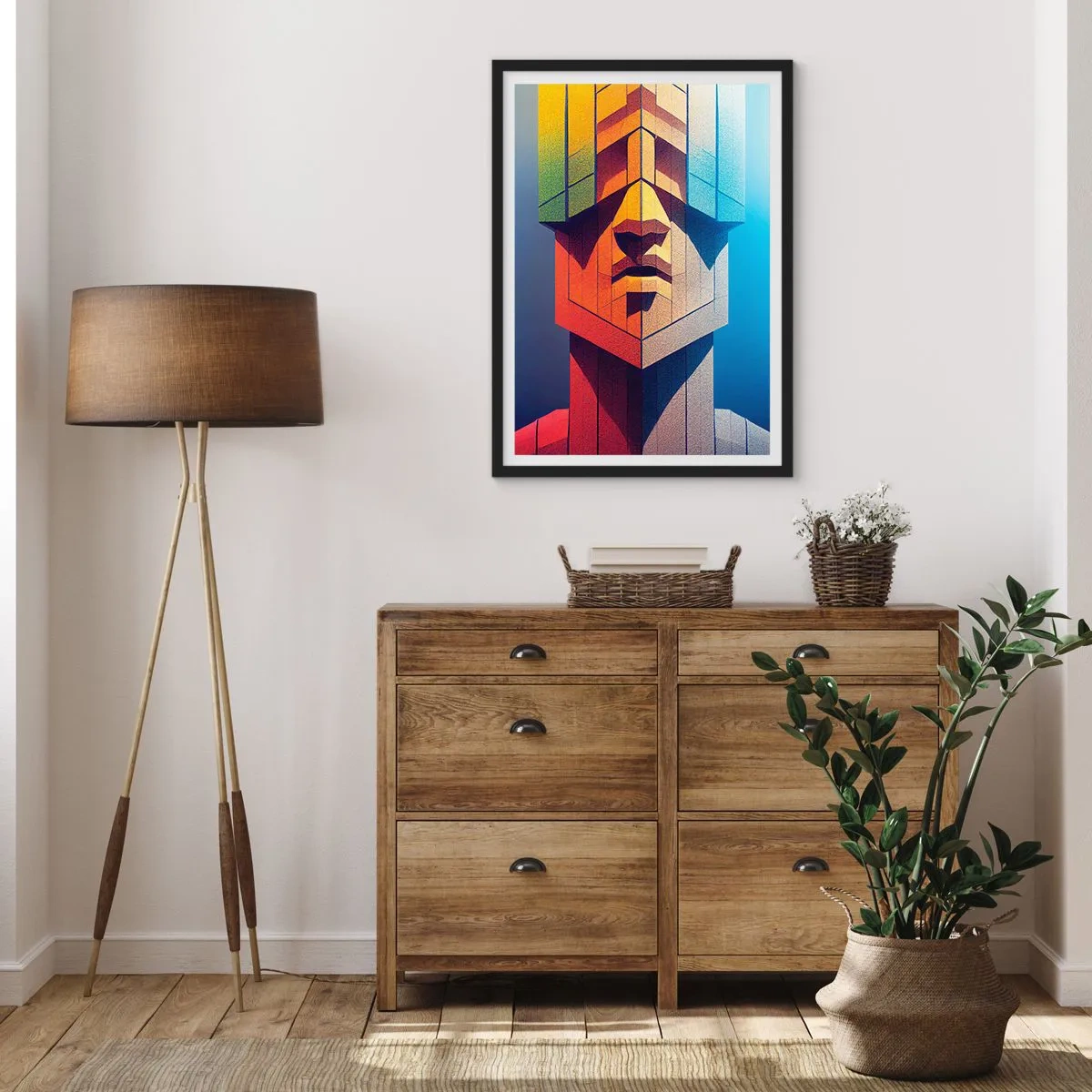 Pôster com moldura preta - Um homem de princípios - 61x91 cm