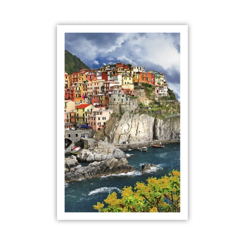 Pôster - Um aglomerado nas rochas - 61x91 cm